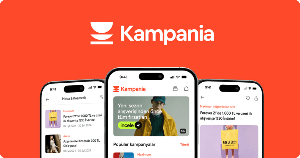 Kampania, App Store ve Google Play’de kullanıma sunuldu