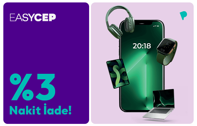 ParamKartlılara easycep.com Harcamalarında %3 Nakit İade!