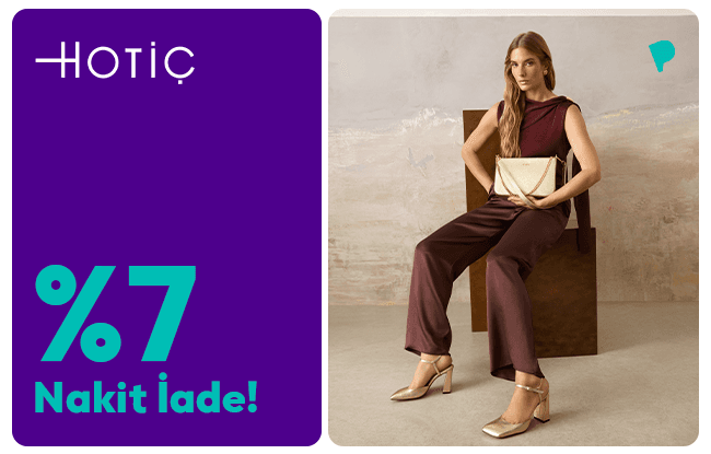 ParamKartlılara Hotiç Harcamalarında %7 Nakit İade!