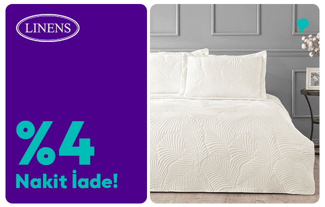 ParamKartlılara Linens Harcamalarında %4 Nakit İade!