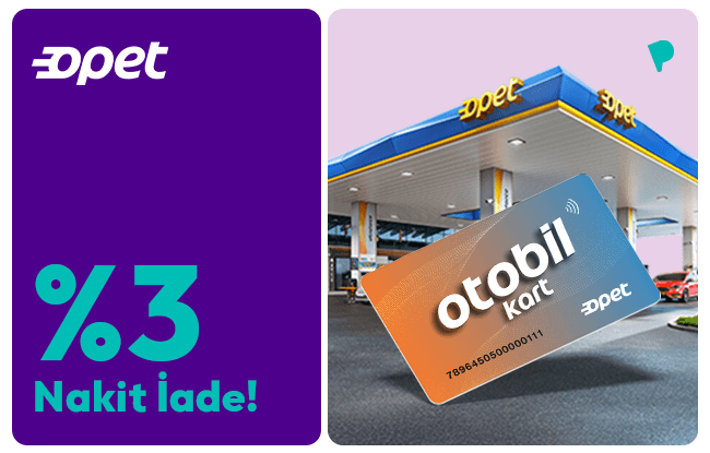 Tüm Opet istasyonlarında Otobil kart ile aracınızdan inmeden avantajlı akaryakıt alın!