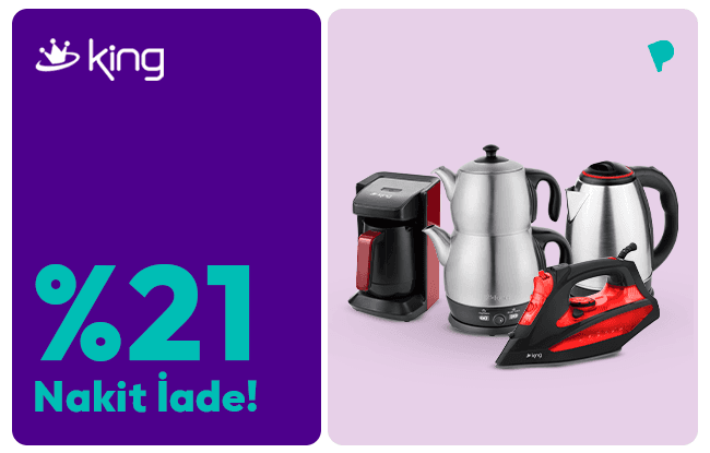 ParamKartlılara King Harcamalarında %21 Nakit İade