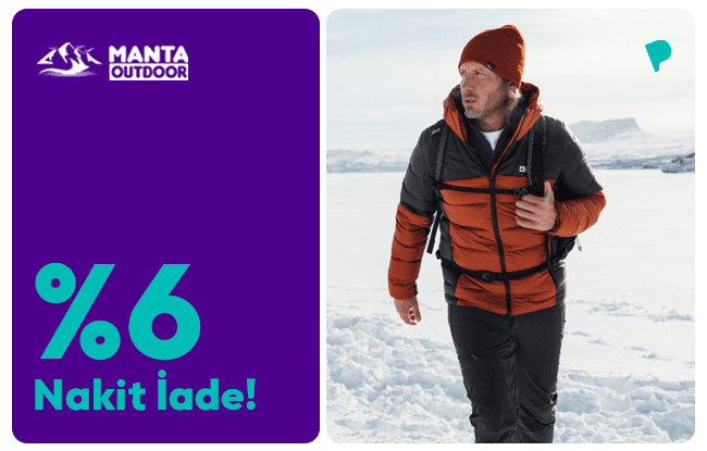 ParamKartlılara Manta Outdoor Harcamalarında %6 Nakit İade!