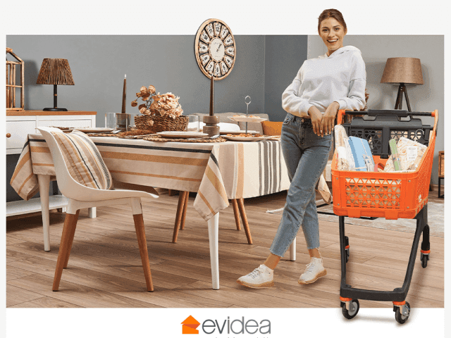 Evidea’da peşin fiyatına 4 taksit fırsatı!