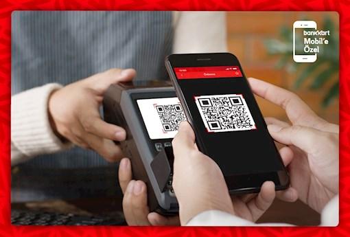 QR ile Ödemelerinize Toplam 100 TL Bankkart Lira