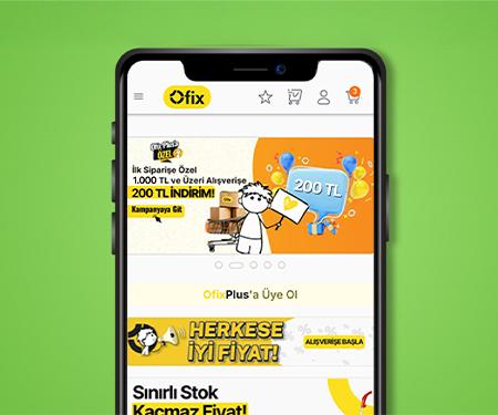 Ofix'te 1.000 TL ve üzeri alışverişe 200 TL indirim!