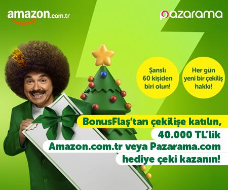 BonusFlaş'ın büyük yılbaşı çekilişiyle 60 kişiye 40.000 TL hediye çeki!