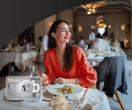 Yurt dışı restoran ve kafe ödemenizde 15% indirim!