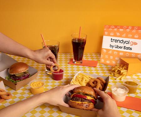 Trendyol Go by Uber Eats'ten yemek siparişlerinize 200 TL bonus!