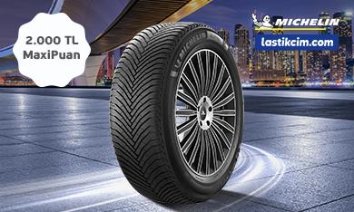 Lastikcim.com'da Michelin Lastik Alışverişinize 2.000 TL MaxiPuan Fırsatı