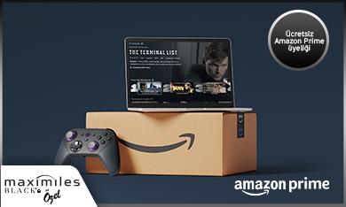 Maximiles Black İle Ücretsiz Amazon Prime Üyeliği Ayrıcalığı!