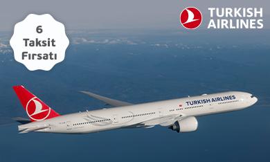 Türk Hava Yolları’nda 6'ya Varan Taksit Fırsatı!