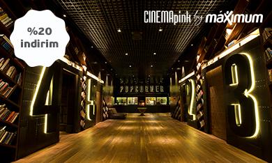 CinemaPink By Maximum Büfelerinde %20 İndirim!