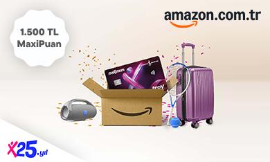 Amazon.com.tr'de 1.500 TL'ye Varan MaxiPuan Fırsatı!