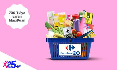 CarrefourSA'da 700 TL MaxiPuan Fırsatı!
