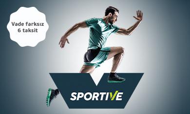 Sportive’de Vade Farksız 6 Taksit!