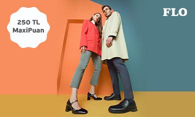 FLO'da 250 TL MaxiPuan!