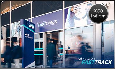 Sabiha Gökçen Havalimanı'nda ALLWAYS Hızlı Geçiş (Fast Track) Hizmetine %50 İndirim!