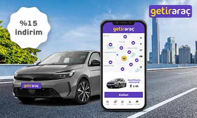 GetirAraç'tan Araç Kiralamada %15 İndirim Fırsatı!