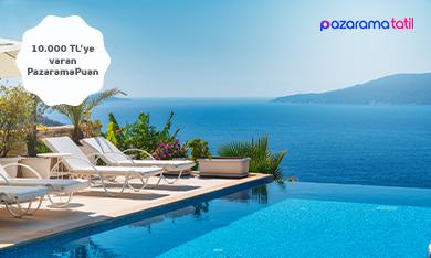 Pazarama Tatil'de Otel Rezervasyonunuza 10.000 TL'ye Varan PazaramaPuan