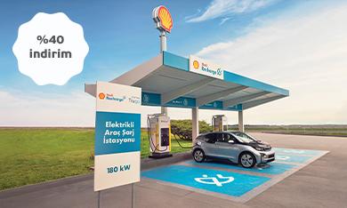 Shell Recharge Noktalarında %40 İndirim Fırsatı!
