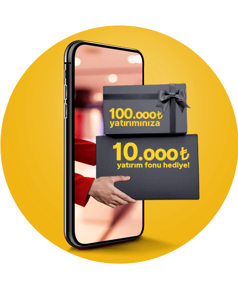 Hemen Odea'lı olanlar için, 100.000 TL yatırıma 10.000 TL’ye varan Hediye Fon!