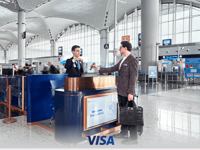 Visa logolu Shop&Fly Kartlarınız ile İstanbul Havalimanı'nda ücretsiz Hızlı Geçiş Ayrıcalığı!