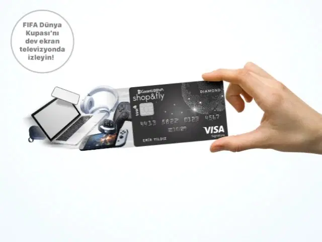 Shop&Fly Diamond ile 5.000 TL ve üzeri elektronik harcamanıza 100.000 mil ayrıcalığı