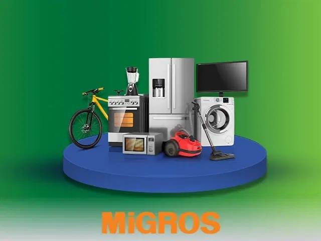 Migros'ta peşin fiyatına 6 aya varan taksit!