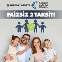 Türkiye Sigorta'dan peşin harcamalarınıza faizsiz 2 taksit fırsatı!