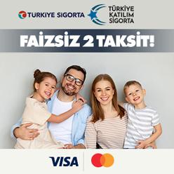 Türkiye Sigorta'dan peşin harcamalarınıza faizsiz 2 taksit fırsatı!