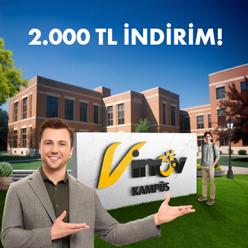 Vinov Kampüs ile okul ödemenize 2.000 TL indirim!