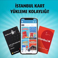 İstanbul Kart yükleme kolaylığı!