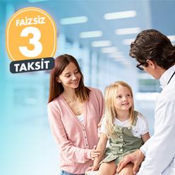 Sağlık ve eczane sektörü peşin harcamalarınıza faizsiz 3 taksit fırsatı!