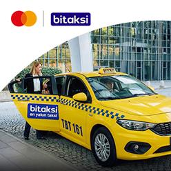 Mastercard ile Bitaksi'de 350 TL indirim kuponu!