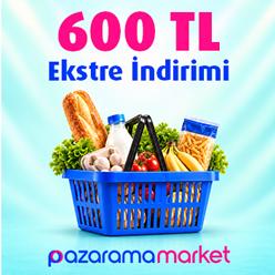 Pazarama Market’te 600 TL Ekstre İndirimi!