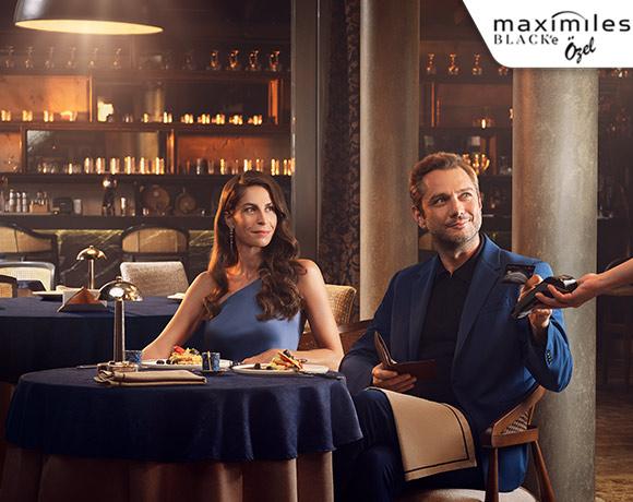 My Visa Ayrıcalıkları ile Maximiles Black ile Yurt Dışı Restoranlarda %50'ye Varan İndirim!