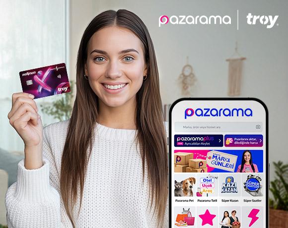 İş Bankası TROY Kart Sahiplerine Ayın İlk Haftası Pazarama’da 200 TL İndirim Fırsatı!