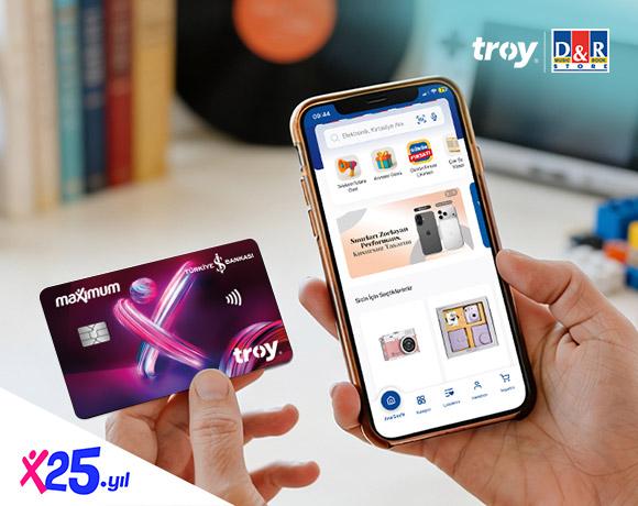 İş Bankası TROY kartına dr.com.tr ve D&R mobil uygulamasında 1.000 TL’ye varan indirim fırsatı!