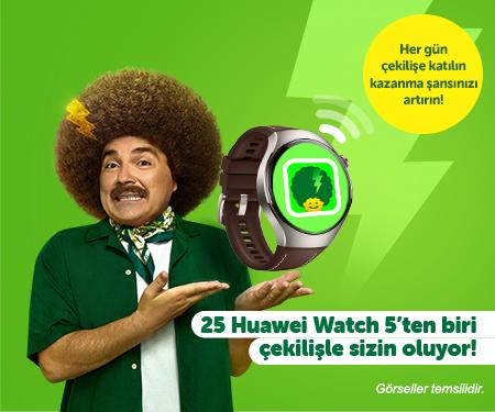 BonusFlaş 10. yılını 25 adet Huawei Watch 5 çekilişi ile kutluyor!