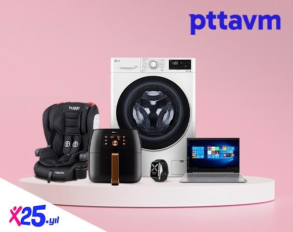 PttAVM'de Peşin Fiyatına 2 Taksit Fırsatı!