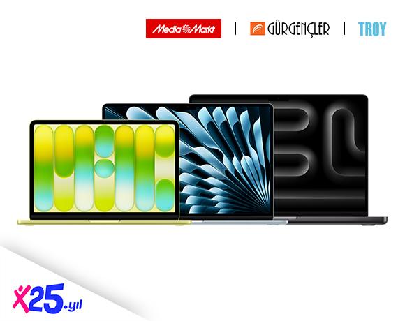 Seçili MacBook alışverişlerinizde peşin fiyatına 6 aya varan taksit fırsatı!