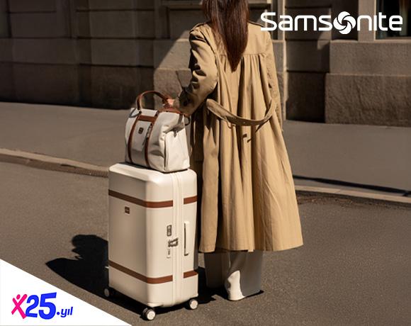 Samsonite'ta 2.000 TL MaxiPuan!