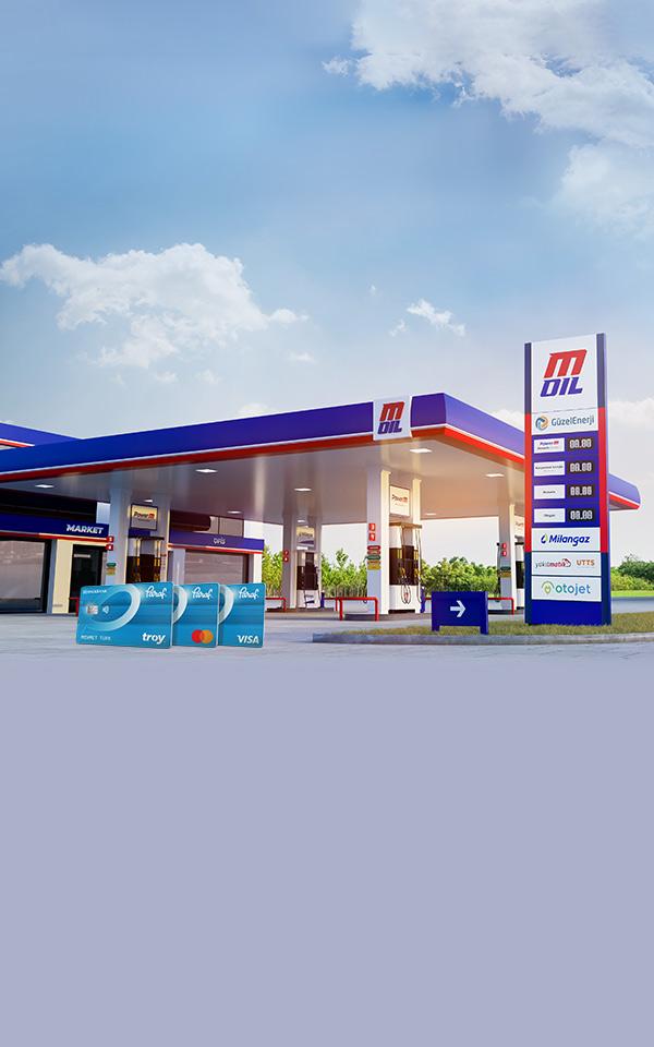 Paraf üyesi M Oil istasyonlarında 300 TL ParafPara!