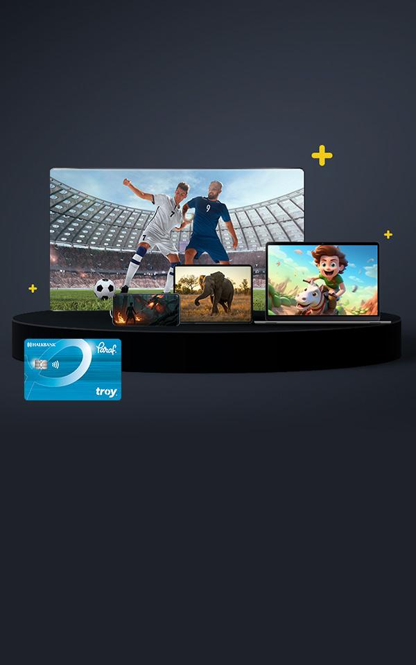 Paraf TROY ile TV+ Premium Yıllık Paketi %50 indirimli!