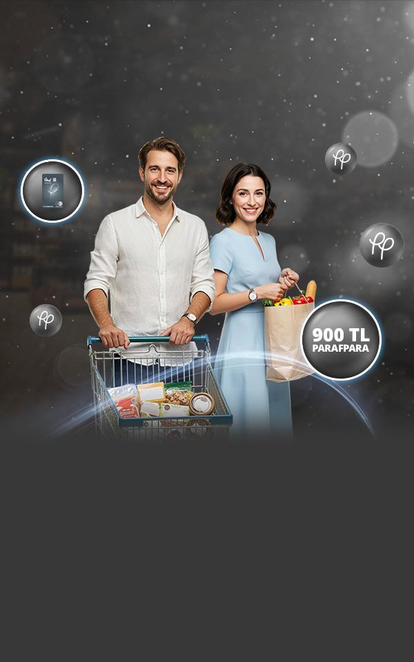 Paraf Premium ve Parafly'a Özel Market Kampanyası