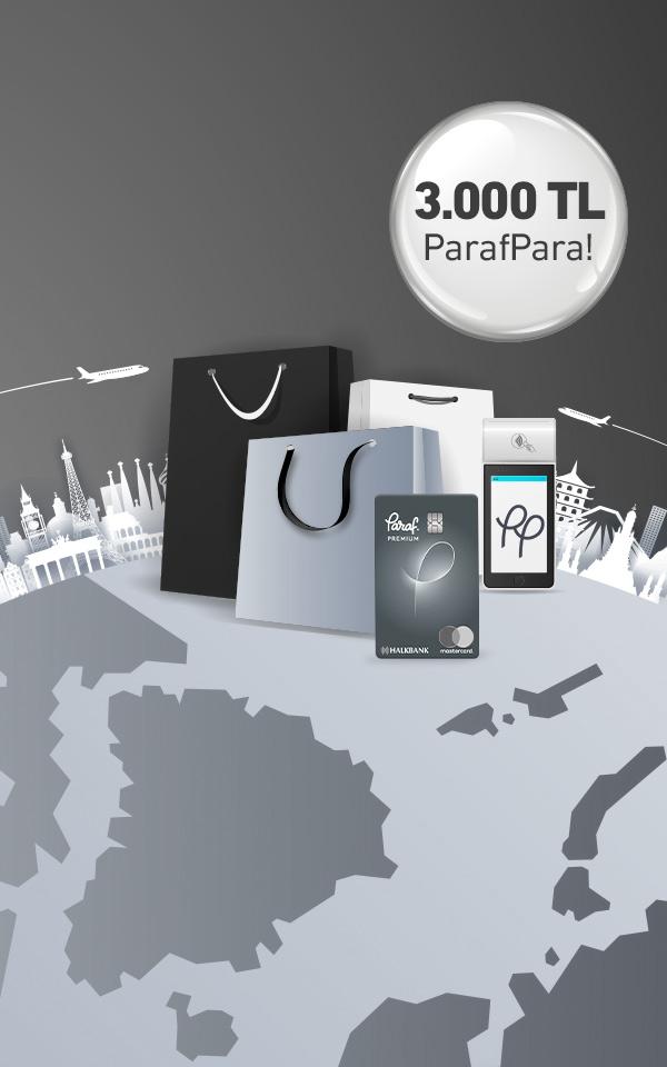 Yurt dışında yapacağınız harcamalara 3.000 TL ParafPara